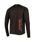 Фото #2 товара Men's Brown Cleveland Browns Interval Long Sleeve Raglan T-shirt