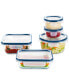 Фото #3 товара Посуда для хранения продуктов Pyrex Freshlock Plus Microban 10 шт. из стекла