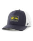 Men's Navy Michigan Wolverines Bonita Brrr Hitch Adjustable Hat