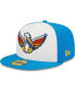 Фото #1 товара Men's White, Royal Pelicanos de Myrtle Beach Copa De La Diversion 59FIFTY Fitted Hat