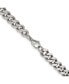 Stainless Steel 9.5mm Curb Chain Necklace