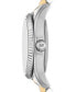 ფოტო #2 პროდუქტის Women's Lexington Three-Hand Two-Tone Stainless Steel Watch 26mm