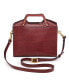ფოტო #4 პროდუქტის Women's Genuine Leather Basswood Mini Tote Bag