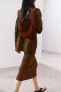 Фото #11 товара Трикотажное платье облегающего кроя ZARA
