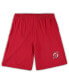ფოტო #2 პროდუქტის Men's Red, Heathered Charcoal New Jersey Devils Big and Tall T-shirt and Shorts Sleep Set