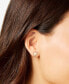 ფოტო #2 პროდუქტის Mrs. Potts & Chip Enamel Mismatch Stud Earrings in 18K Gold-Plated Sterling Silver