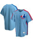 Фото #1 товара Men's Light Blue Montreal Expos Road Cooperstown Collection Team Jersey