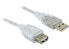 Фото #1 товара Delock 82239 - 1.8 m - USB A - USB A - USB 2.0 - Male/Female - White
