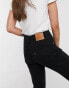 Фото #6 товара Levi's 501 high rise straight leg crop jeans in black