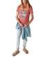 Фото #1 товара Men's Woodstock Poster Short Sleeves T-shirt