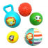 Фото #1 товара Развивающая игрушка Fisher-Price Набор мячиков и погремушек 5 шт.