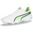 Фото #2 товара Puma King Ultimate Firm GroundAg Soccer Cleats Mens White Sneakers Athletic Shoe