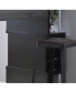 Фото #2 товара Bar Table Distressed Grey Black