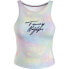 Фото #1 товара TOMMY HILFIGER Cropped Print UW0UW03626 Sleeveless T-Shirt