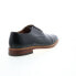 Фото #8 товара Florsheim Annuity Cap Toe Oxford Mens Black Oxfords & Lace Ups Cap Toe Shoes 9