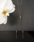 ფოტო #7 პროდუქტის Diamond Long Drop Earrings (1/4 ct. t.w.) in 14k Gold or 14k White Gold, Created for Macy's