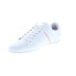 Фото #7 товара Lacoste Nivolor 0721 1 P CMA Mens White Leather Lifestyle Sneakers Shoes