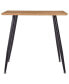 Фото #3 товара Dining Table Oak and Black 31.7"x31.7"x28.7" MDF