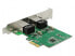 Фото #1 товара Delock 89999 - Internal - Wired - PCI Express - WLAN - 1000 Mbit/s - Green