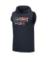 ფოტო #3 პროდუქტის Men's Navy Miami Hurricanes OHT Military-Inspired Appreciation Americana Hoodie Sleeveless T-shirt