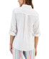Фото #2 товара Women's 100% Linen Shirt, Created for Macy's
