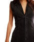 Women's Crvy Ring The Alarm Denim Jumpsuit Danger, S - фото #4