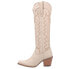 Фото #6 товара Dingo High Cotton Embroidery Snip Toe Cowboy Womens Beige Casual Boots 01-DI936
