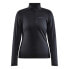 ფოტო #3 პროდუქტის CRAFT Core Gain Midlayer W Black long sleeve T-shirt