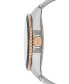 ფოტო #2 პროდუქტის Men's Swiss Automatic Ocean Star Captain V Two-Tone Stainless Steel Bracelet Watch 42.5mm