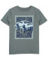 Kid Keep on Rollin Graphic Tee L