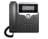 Фото #1 товара Cisco 7821 - IP Phone - Black - Silver - Wired handset - Polycarbonate - Desk/Wall - 2 lines