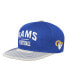 Фото #1 товара Big Boys and Girls Royal Los Angeles Rams Lock Up Snapback Hat