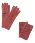 Фото #2 товара Hannah Rose Waffle Stitch 3-In-1 Cashmere Tech Gloves Women's Pink