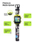 ფოტო #3 პროდუქტის 2 Kids Black Silicone Strap Smartwatch 42mm
