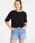 Фото #1 товара Women's Crewneck Sweater, Created for Macy's