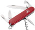 Victorinox Spartan - Slip joint knife - Multi-tool knife - Clip point - Stainless steel - ABS synthetics - Red,Silver