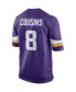 Men's Kirk Cousins Purple Minnesota Vikings Game Jersey
