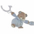 Fluffy toy DKD Home Decor White Sky blue Light Pink Metal Children's Bear 30 x 40 cm 68 x 6 x 9 cm (3 Pieces)