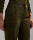 ფოტო #3 პროდუქტის Petite Sateen Cargo Pants