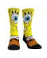 ფოტო #1 პროდუქტის Men's and Women's Socks SpongeBob SquarePants Split Face Crew Socks