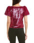 Emily Shalant Puff Sleeve Sequin Top Women's