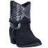 Dingo Valerie Paisley Embossed Round Toe Pull On Cowboy Booties Womens Size 6.5 - фото #2