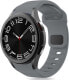 Фото #1 товара Tech-Protect Pasek Tech-Protect Silicone Line Samsung Galaxy Watch 4/5/5 Pro/6/7/FE Crayon Grey