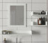 Фото #6 товара Шкаф для ванны Simon с зеркалом Белый от Moebel17