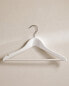 Фото #11 товара Pack of children’s wooden hangers (pack of 4)