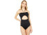 O'Neill 269019 Women's Saltwater Solid Black One Piece Swimsuit Size M