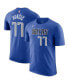 ფოტო #1 პროდუქტის Men's Luka Doncic Blue Dallas Mavericks Icon 2022/23 Name and Number Performance T-shirt