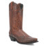 Фото #2 товара Laredo Gentry Tooled Inlay Embroidered Snip Toe Cowboy Mens Brown Casual Boots