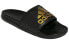 Фото #3 товара Кроссовки удобные Adidas Adilette Comfort черно-золотые