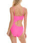 Фото #2 товара Solid & Striped The Cameron One-Piece Women's Pink Xs